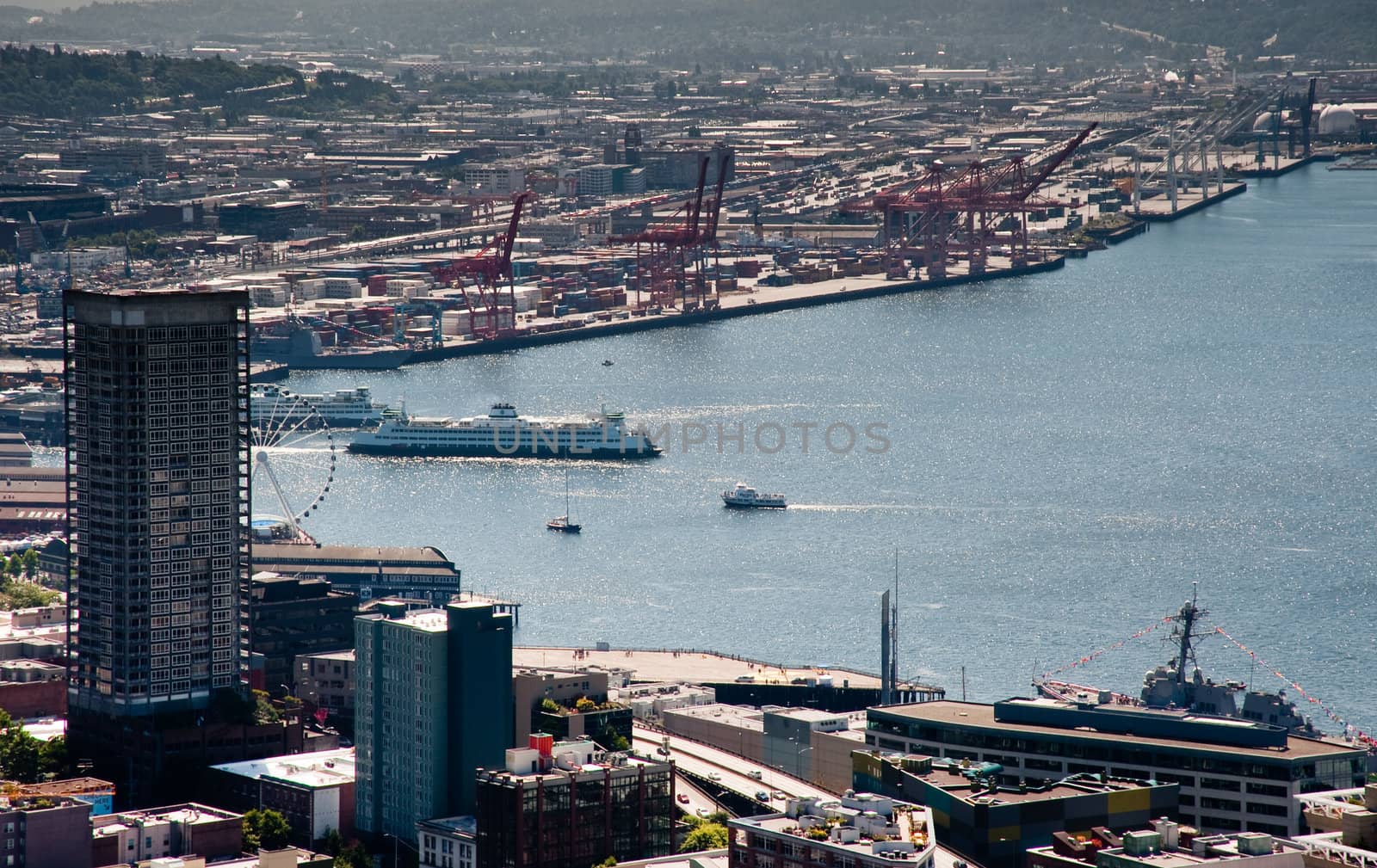 View of Seattle from the Space Needle