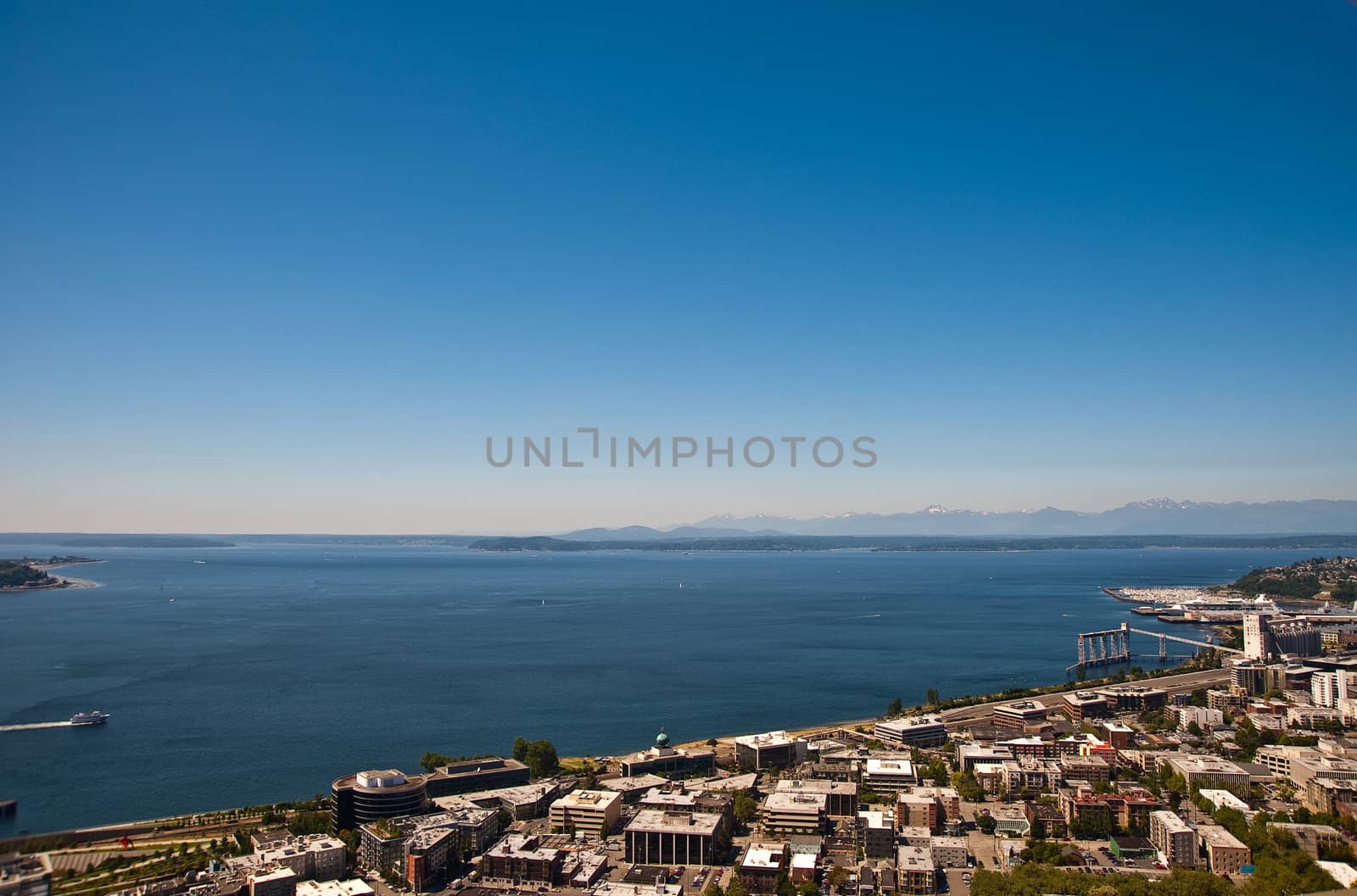 View of Seattle from the Space Needle