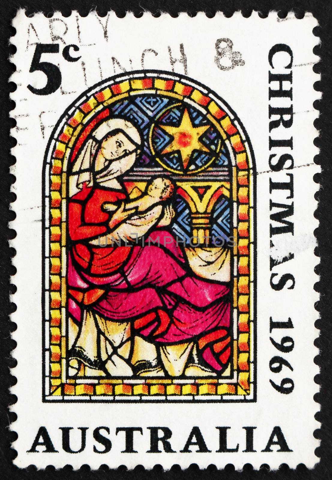 Postage stamp Australia 1969 Nativity, Christmas by Boris15