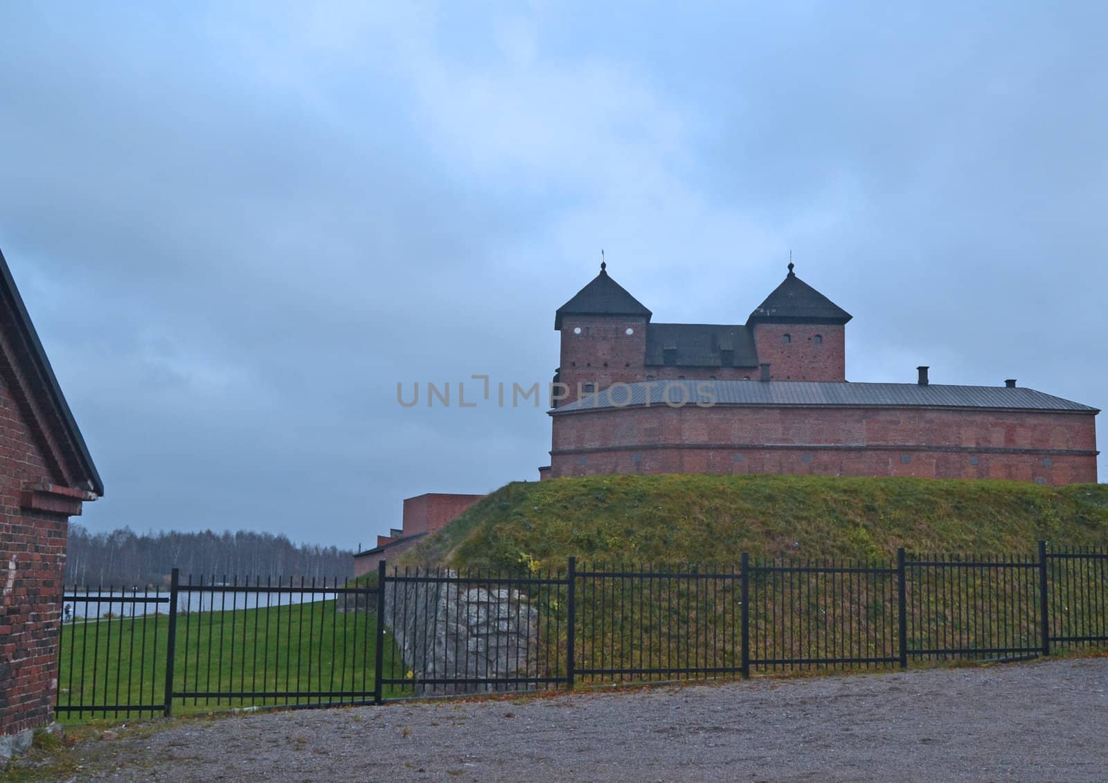 Finnish brick fortress by richter1910