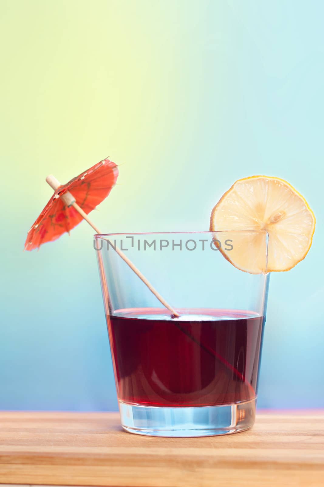 Cocktail drink on bright background by nigerfoxy