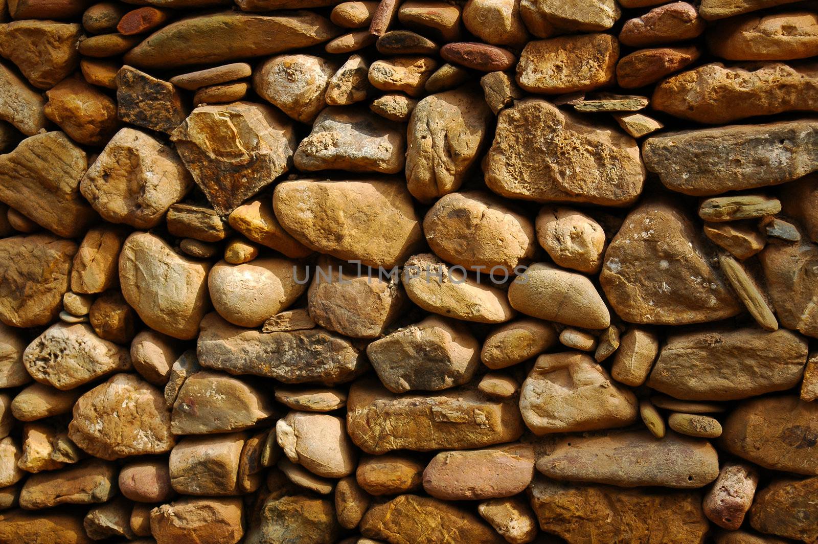 stone wall. stone background by heinteh