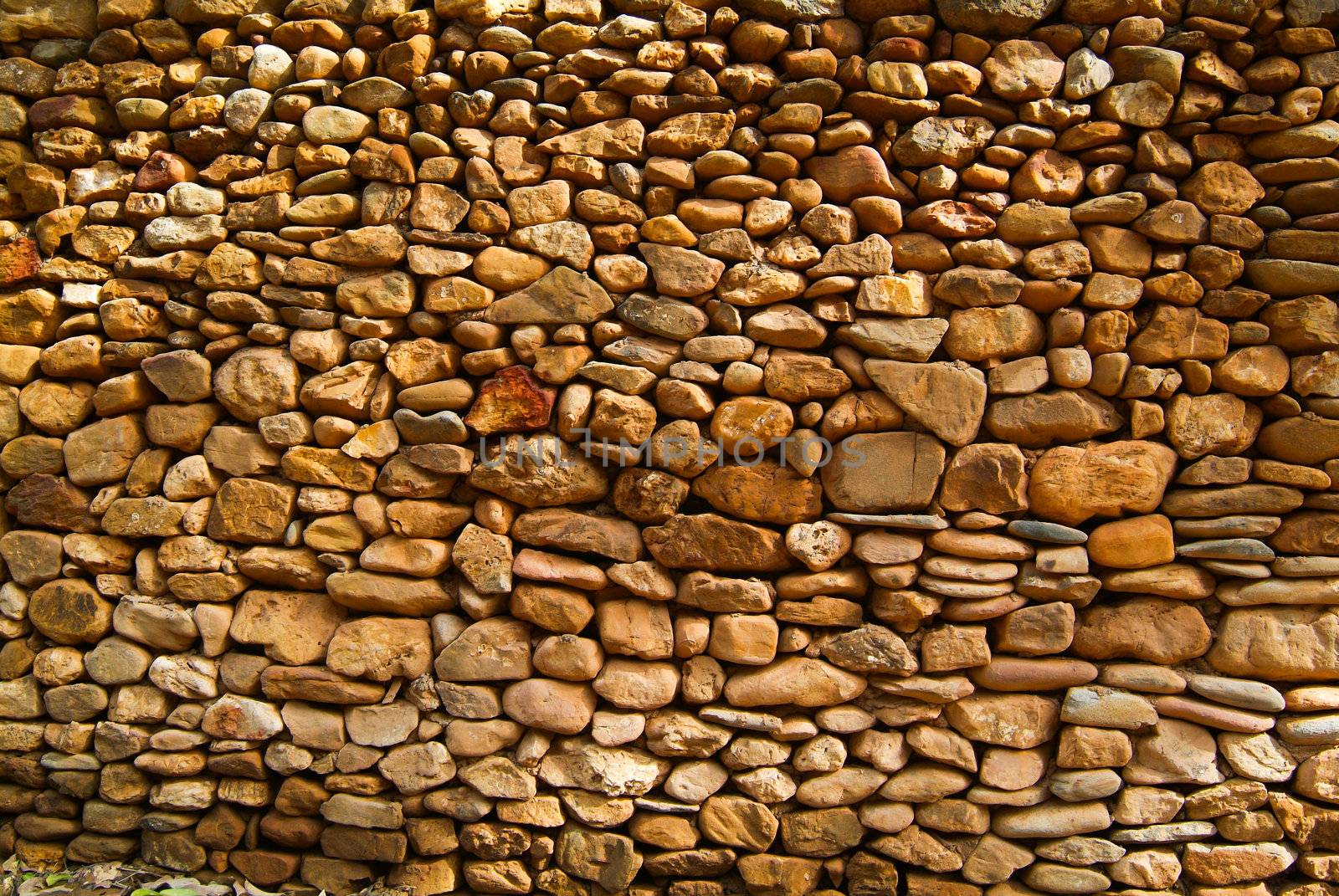 stone wall. stone background by heinteh