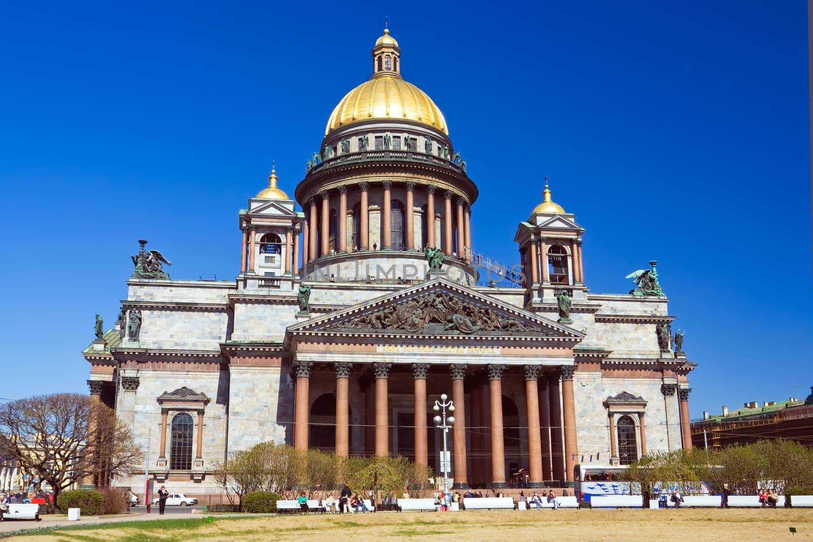 Saint Isaac's Cathedral in St Petersburg, Russia