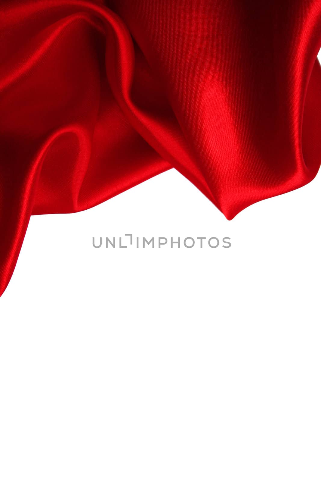 Smooth Red Silk can use as background 