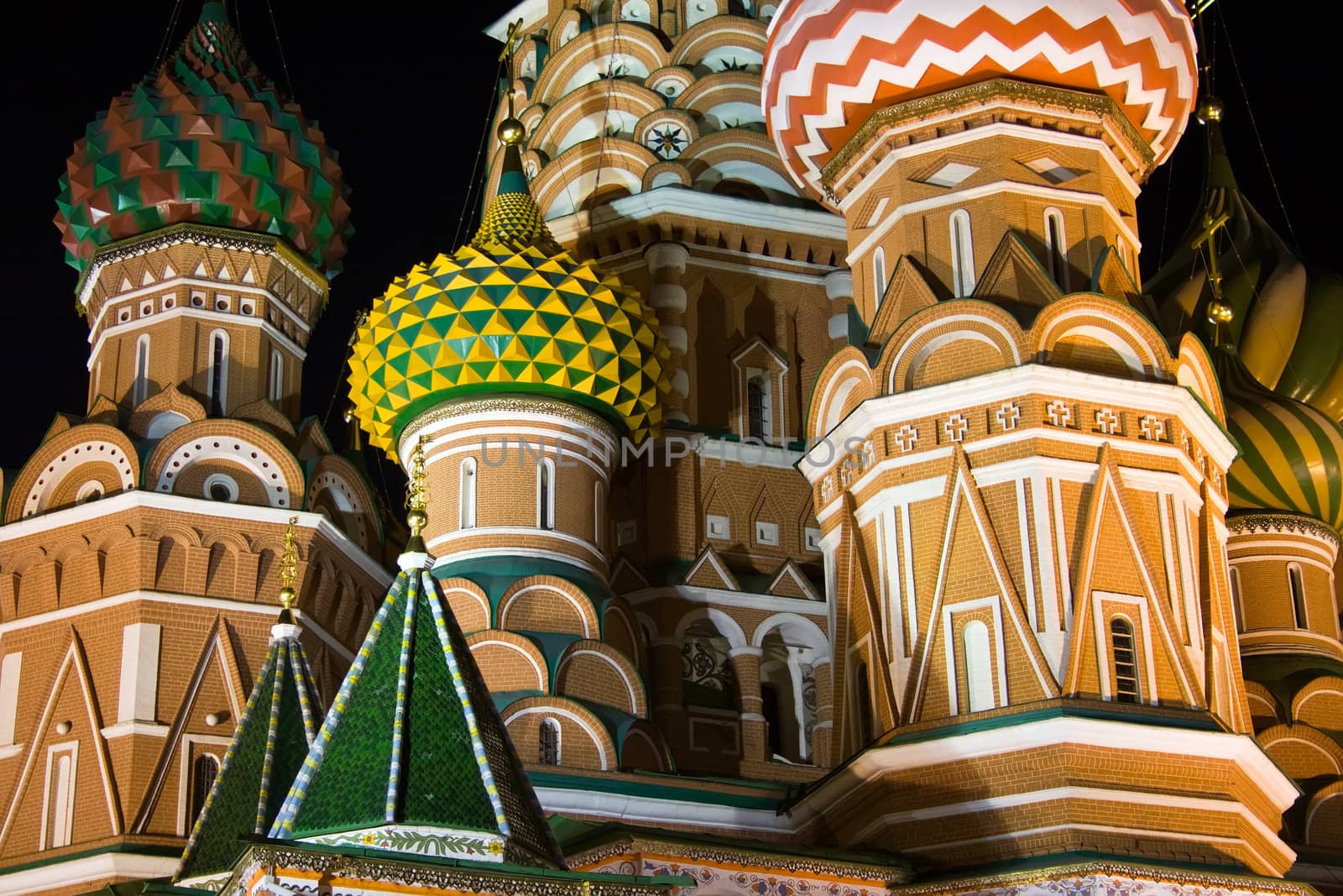 St Basil's Cathedral on Red Square, Moscow, Russia