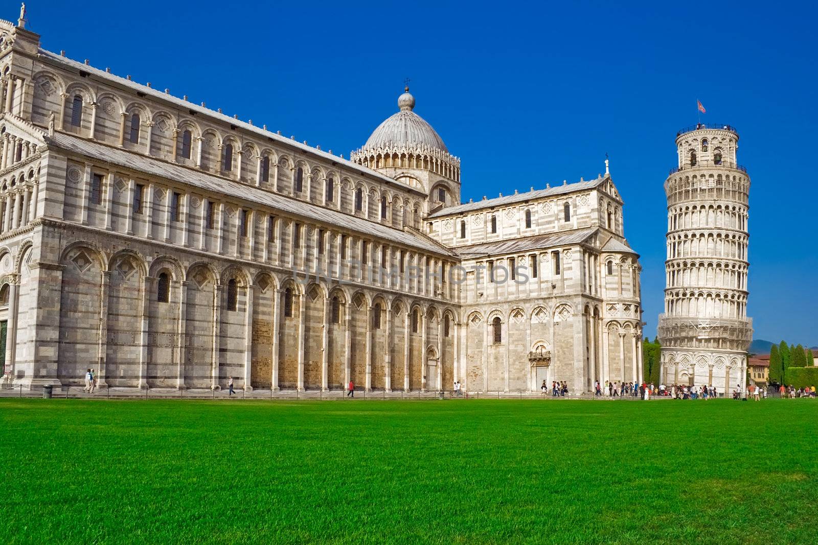 Gorgeous Piazza Dei Miracoli Square of Miracles in Italy