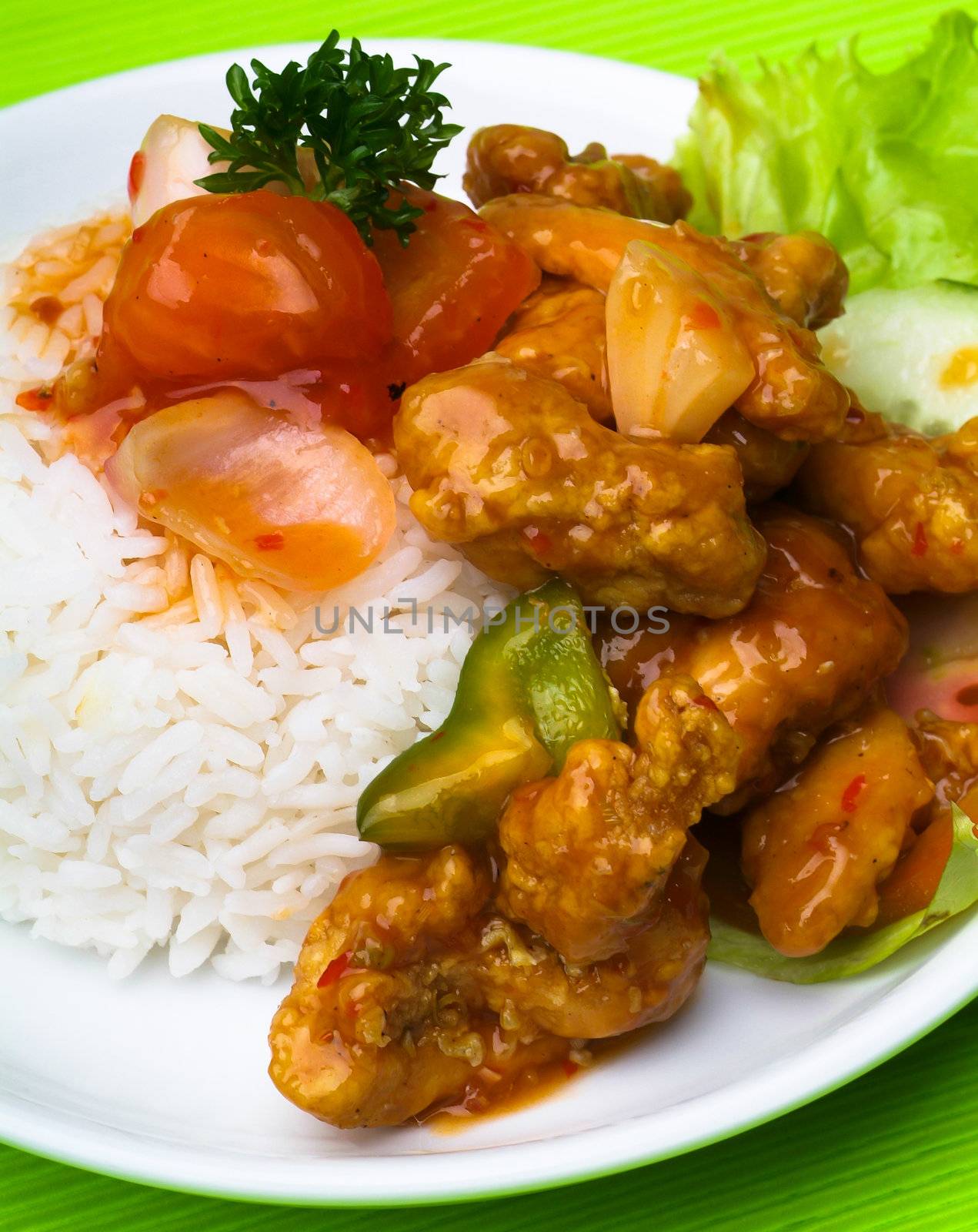 pork sweet and sour pork saia food.