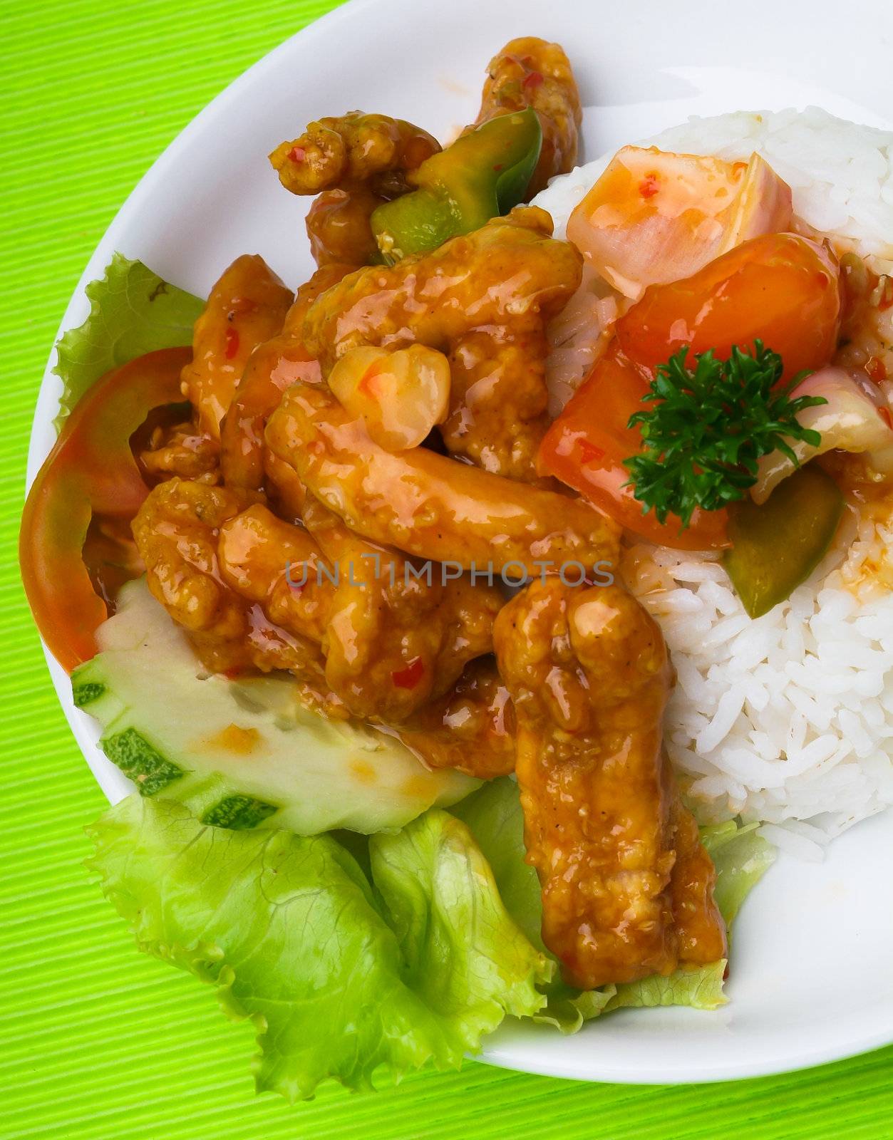 pork sweet and sour pork saia food.