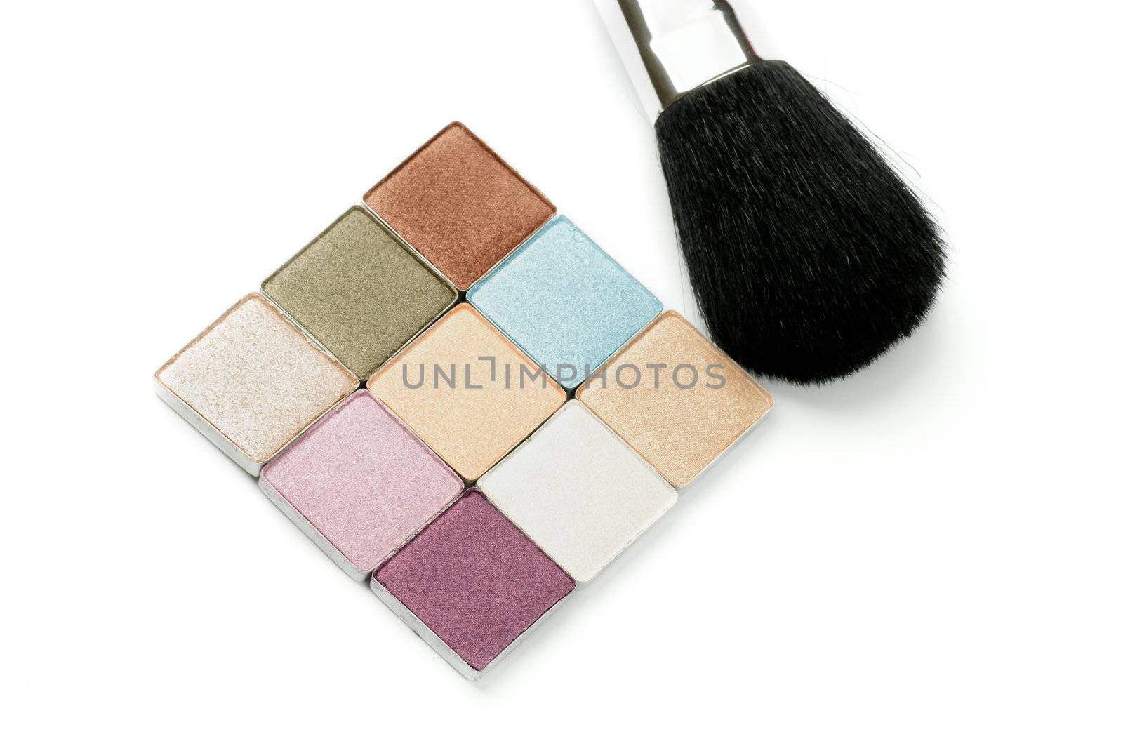 Pallete for Make up and Brush by zhekos