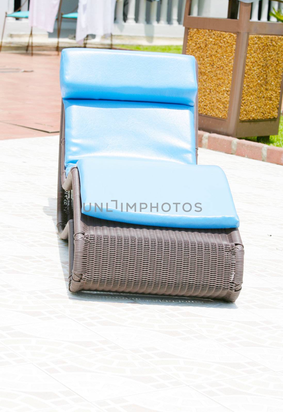 Lounge relaxing chair in the terrace by dacasdo
