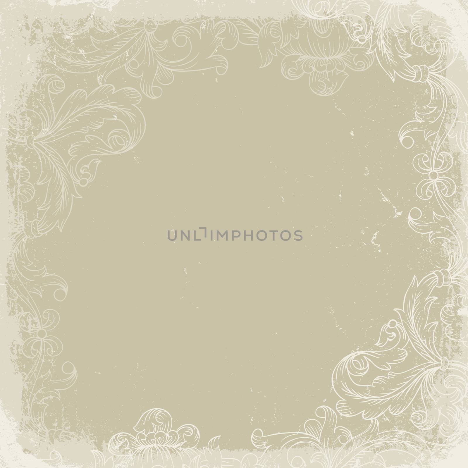 Vintage background beige by pashabo