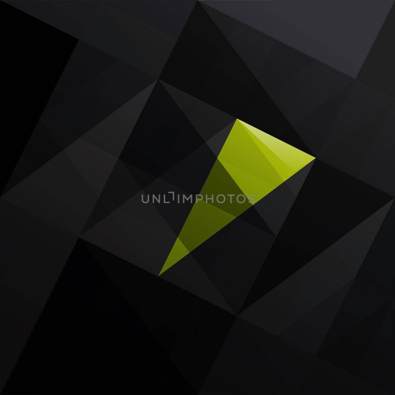 Abstract triangle black background. Vector illustration, EPS10 by pashabo