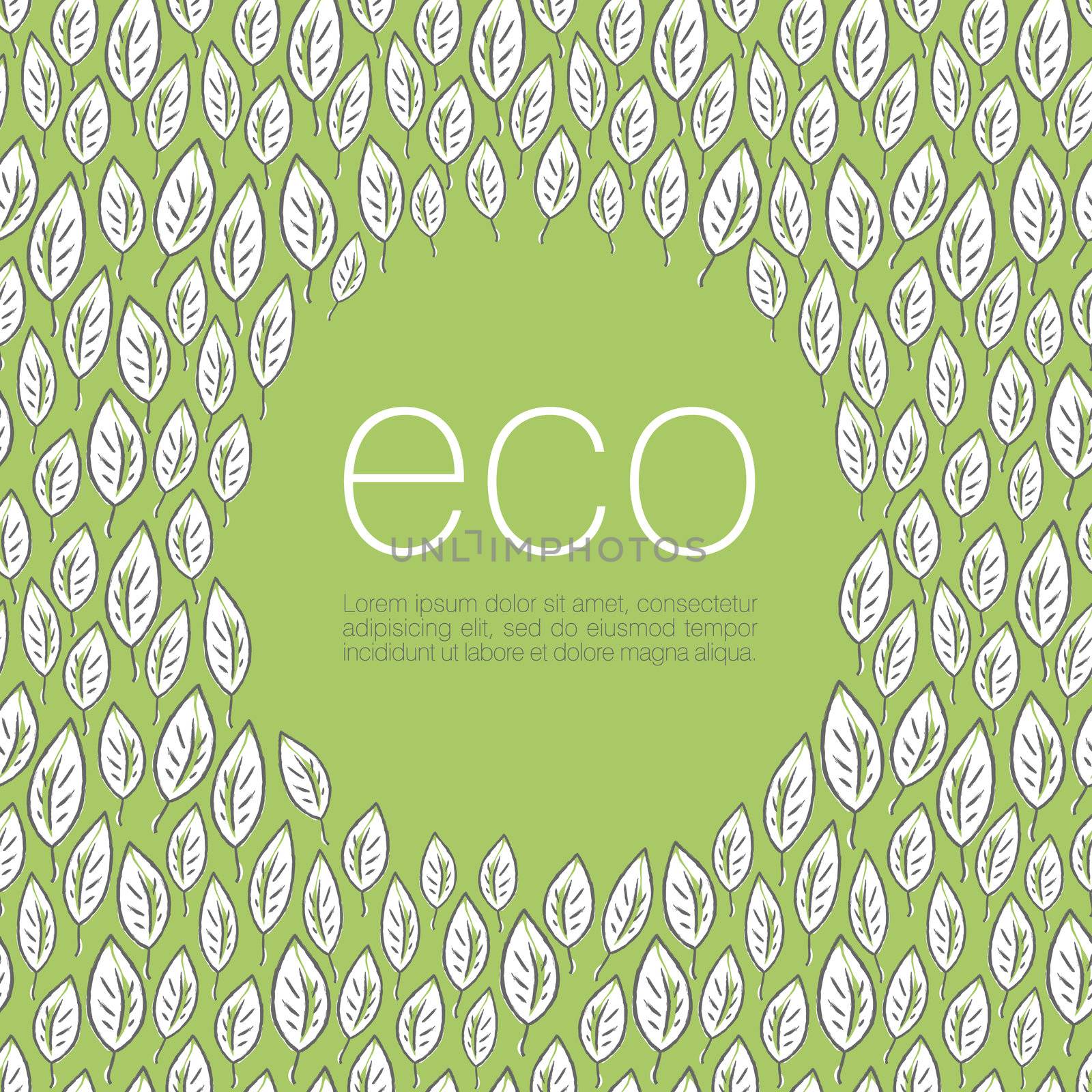 Ecology poster design background. Vector illustration, EPS10 by pashabo