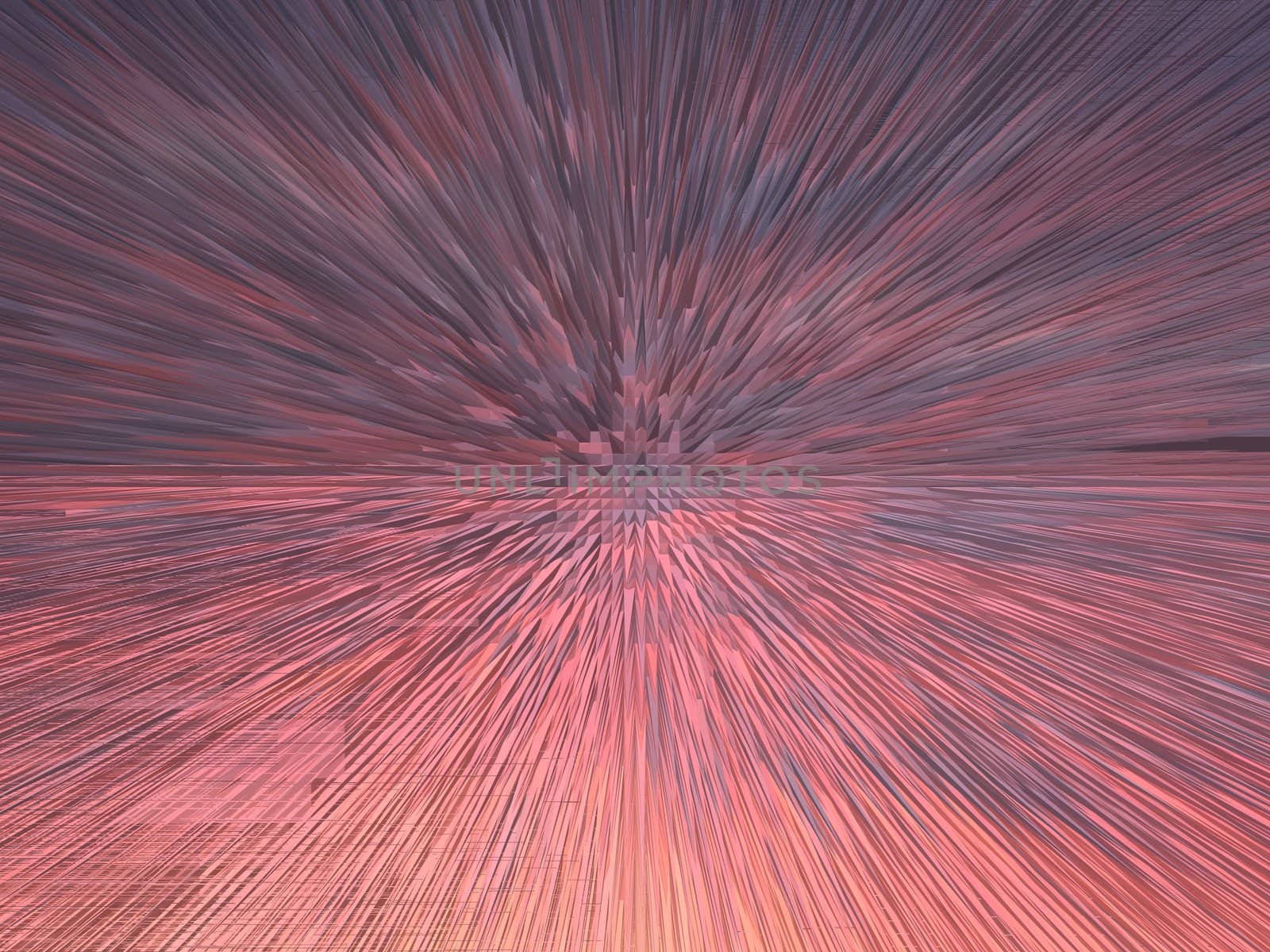 Image of red abstract sharp and prickly background