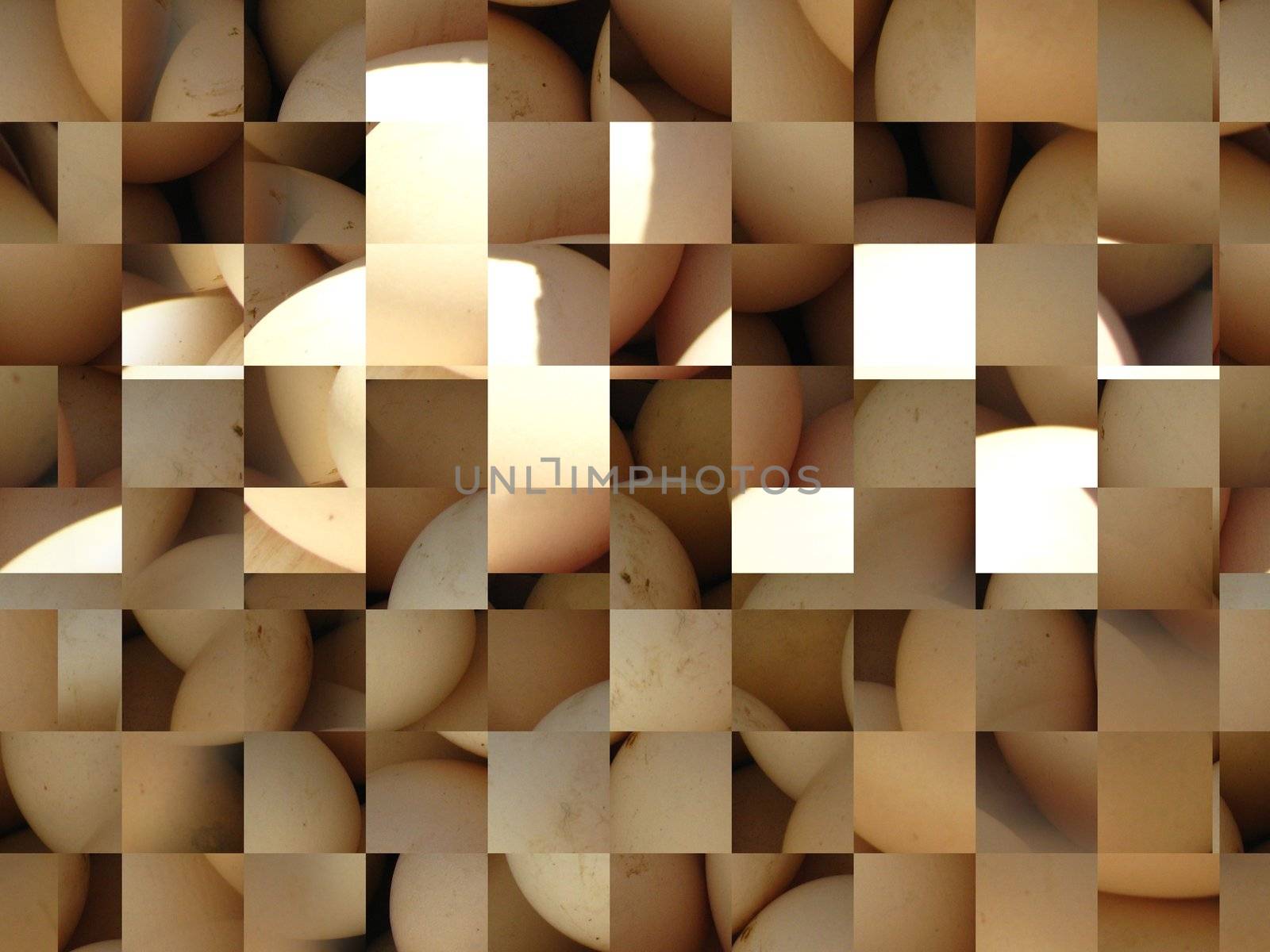 Brown abstract background with light strip by alexmak