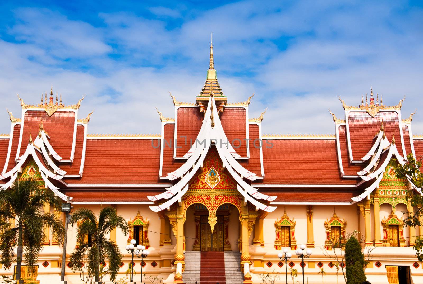 Temple is located in Laos Country