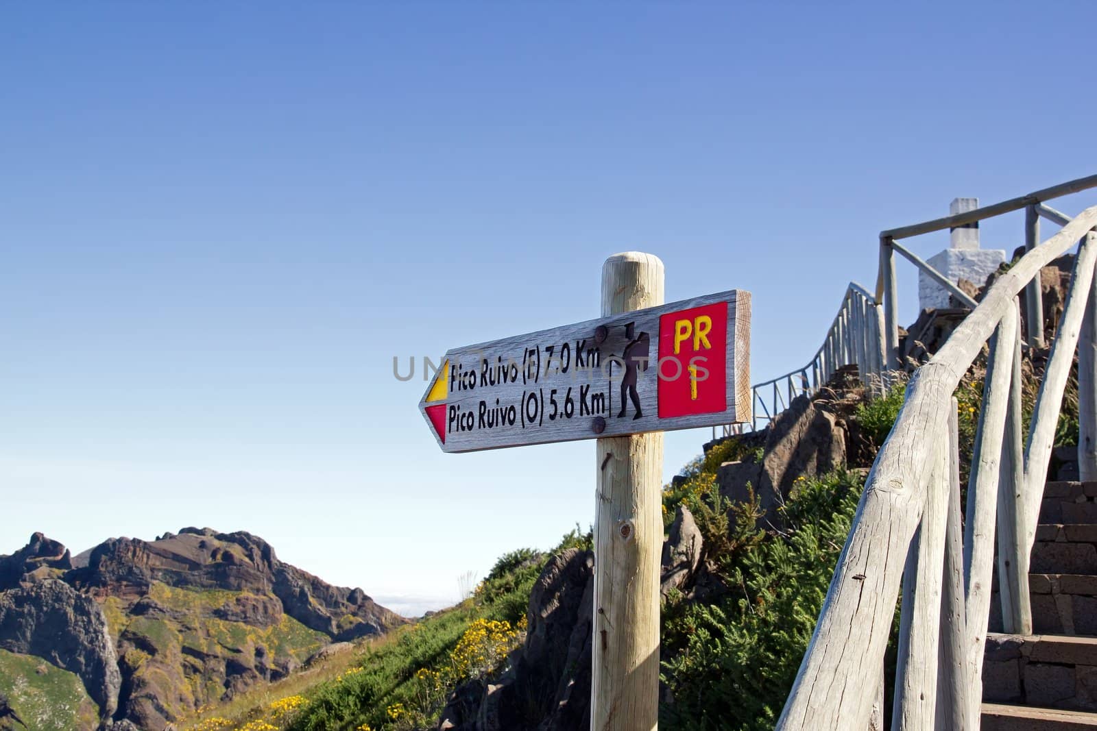 departure for hiking for Pico Ruivo  Madeira by neko92vl