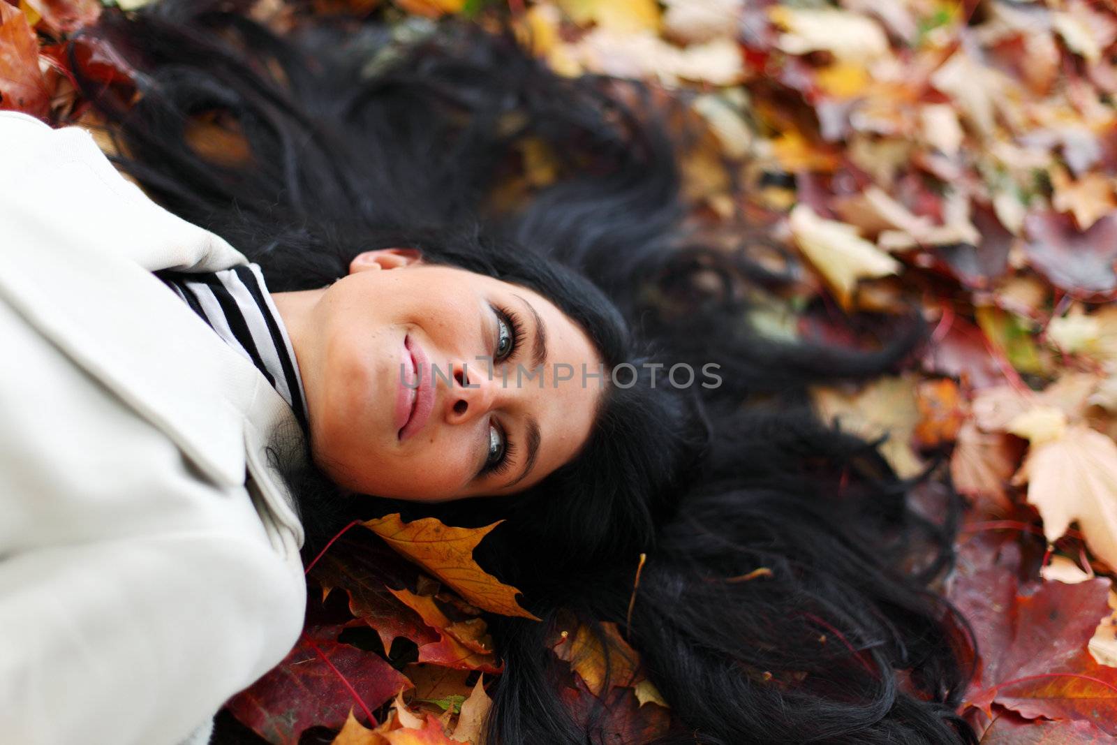 autumn woman by Yellowj
