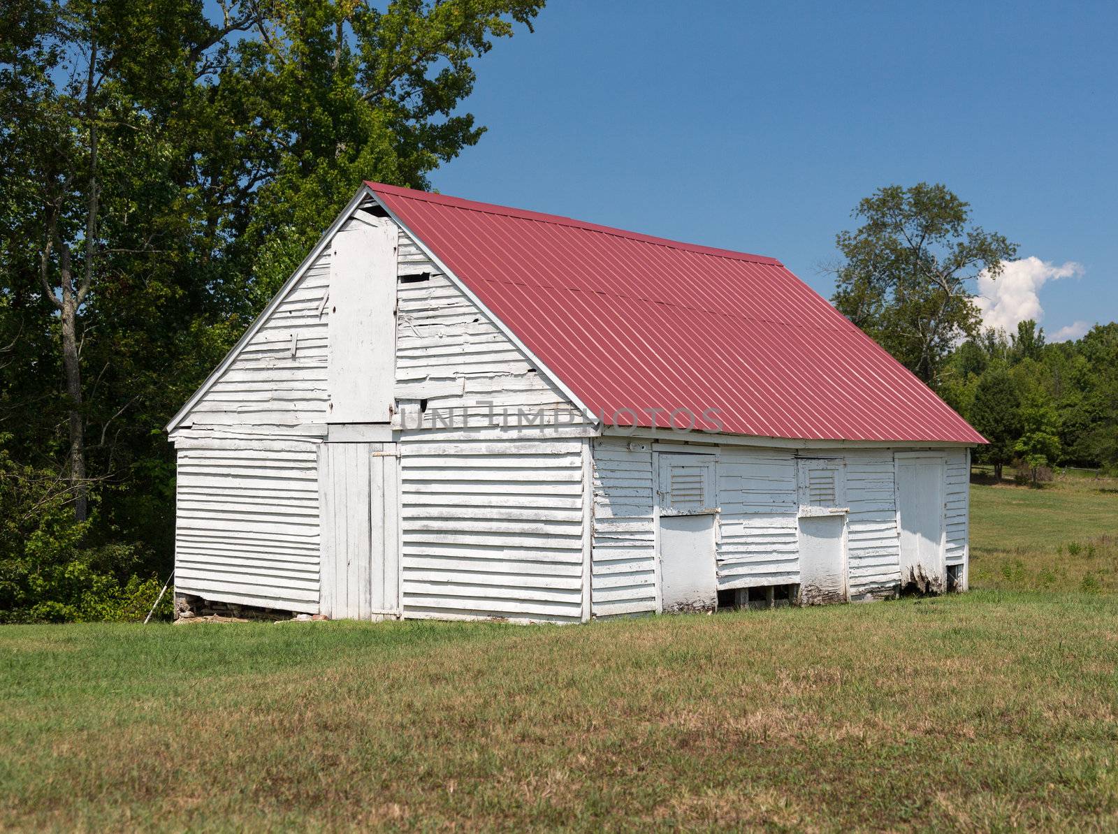National Historic site Barn at home of Thomas Stone