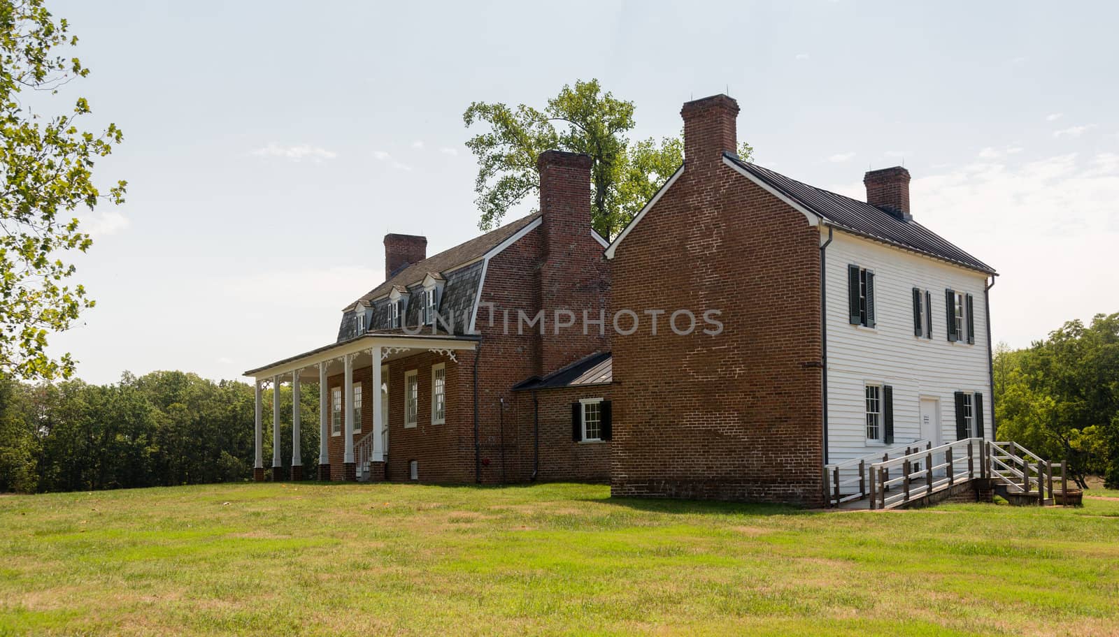 National Historic site of home of Thomas Stone signer of Declaration of Independence