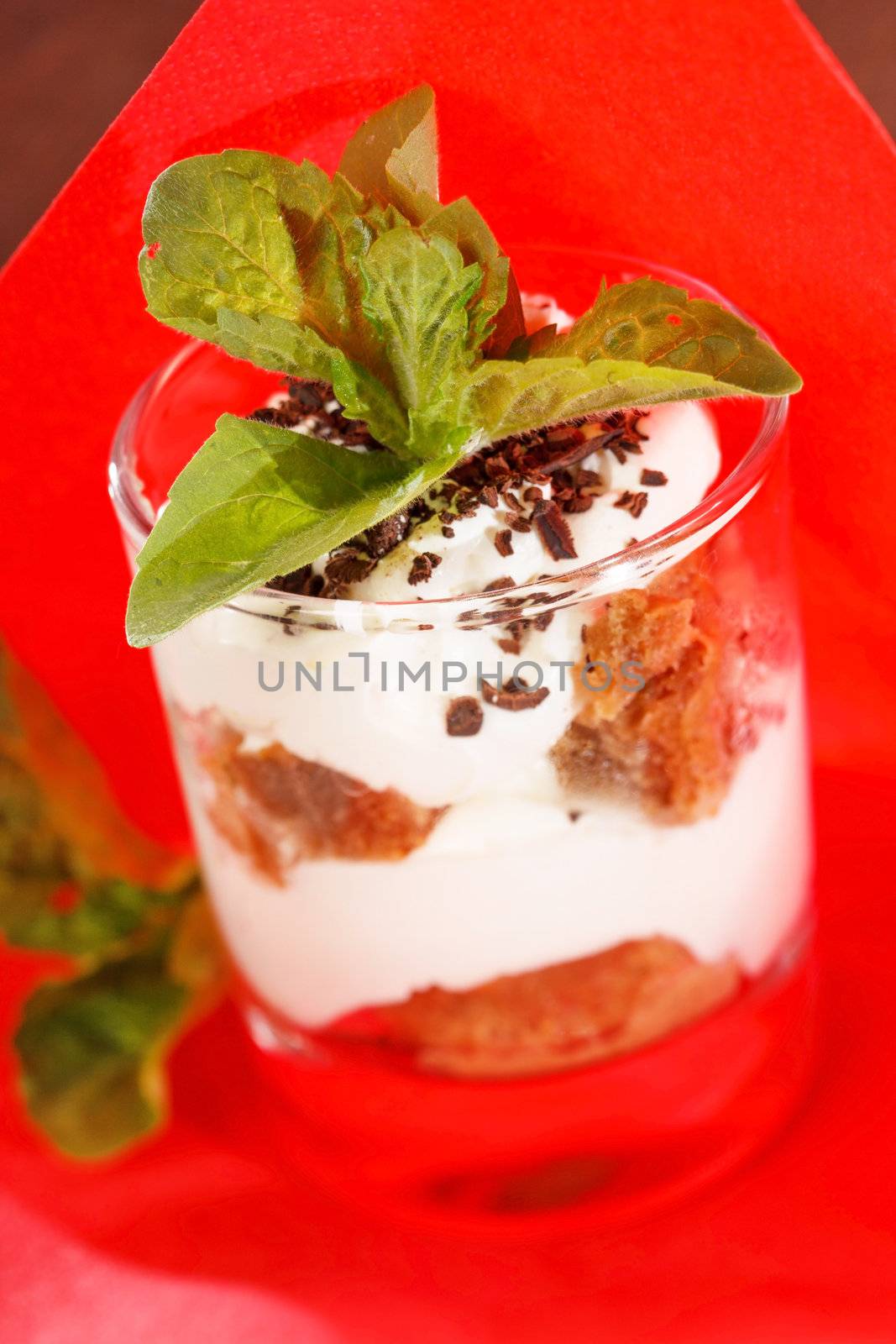 tiramisu in a glass by shebeko