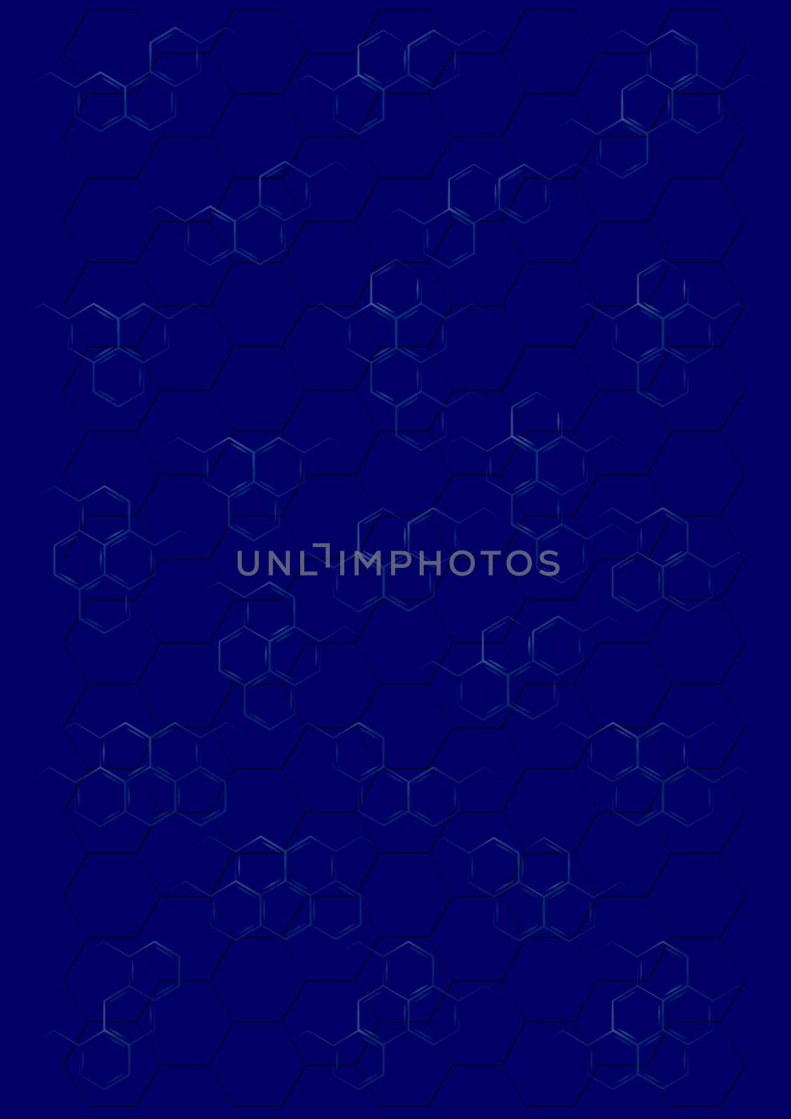 Abstract background in the form of honeycombs