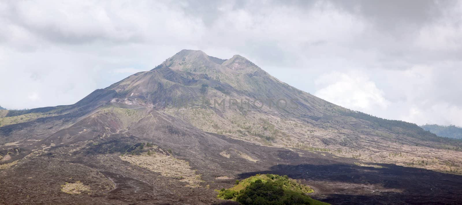 Panorama Batur volcano by vichie81