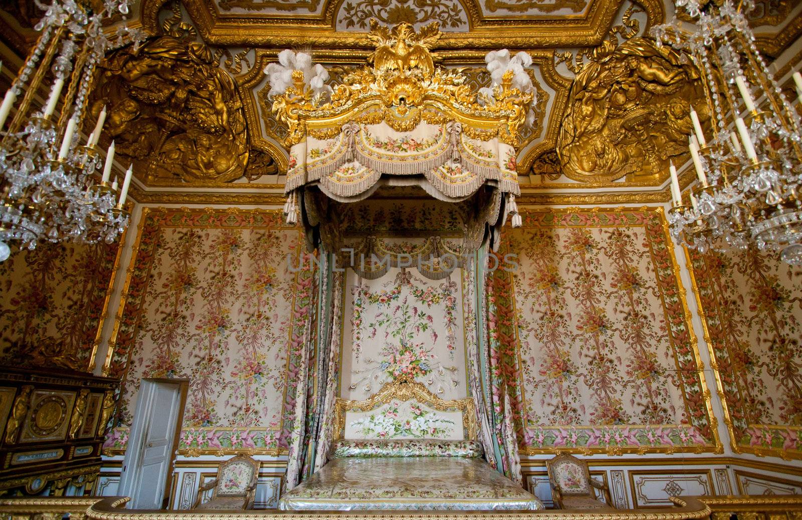 Luxury room in  Versailles Palace Paris France