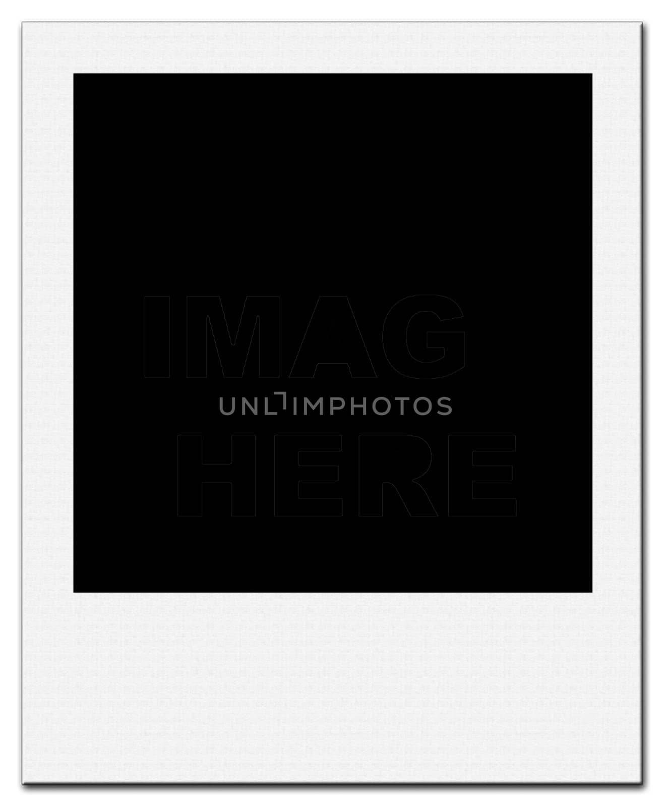 Blank photo print by nadil