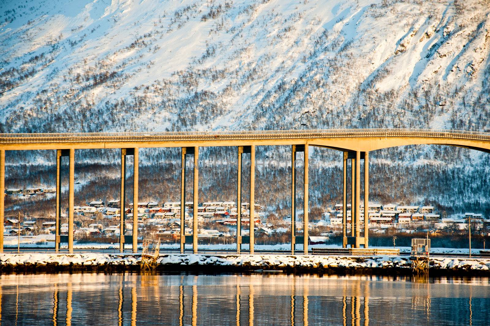 Bridge in Tromso, Norway