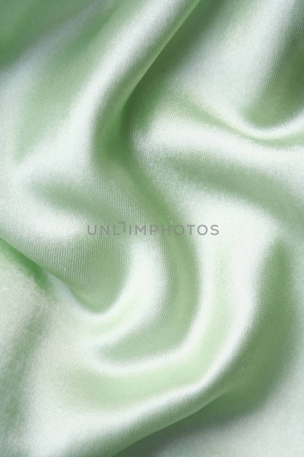 Smooth elegant green silk can use as background