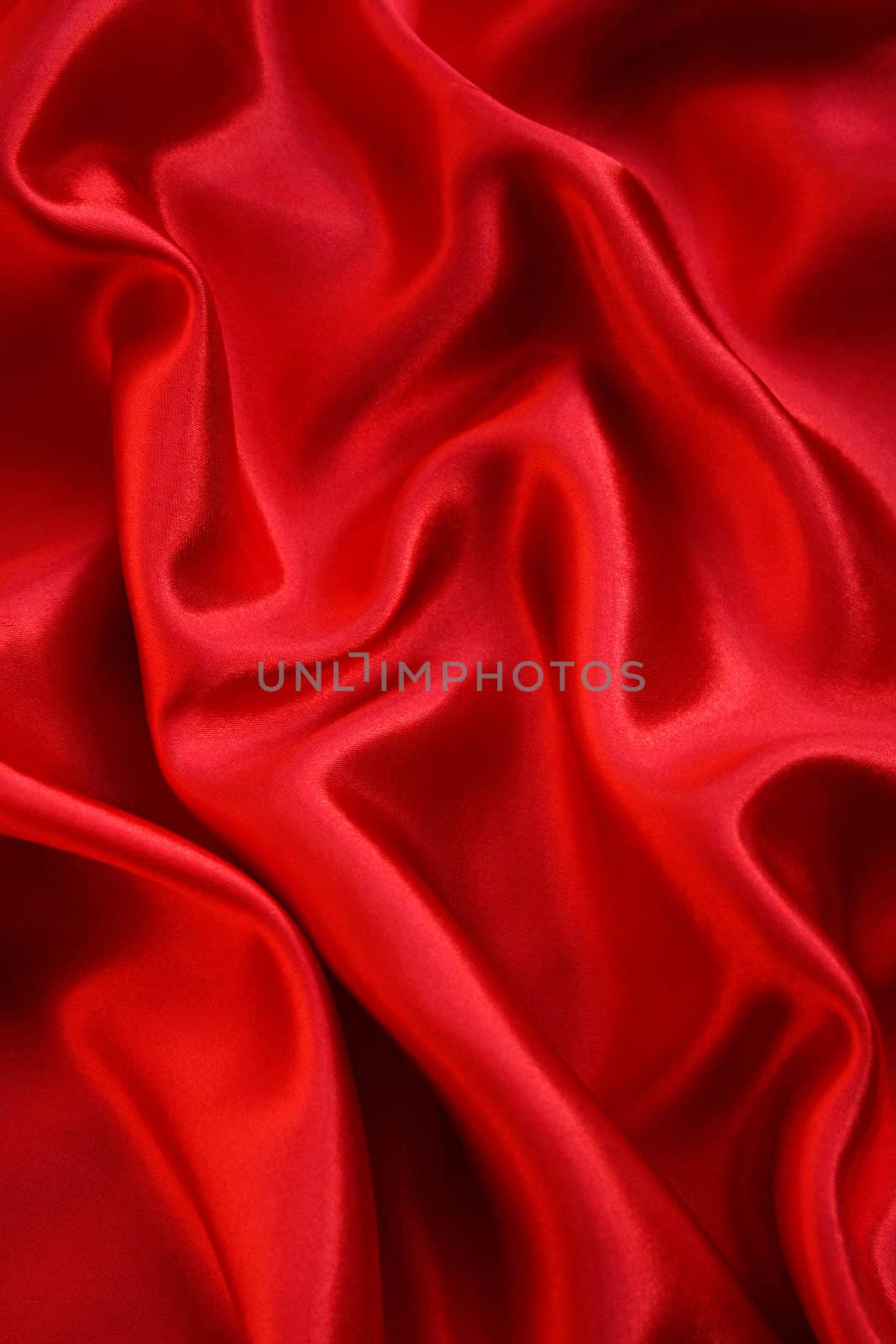 Smooth Red Silk as background