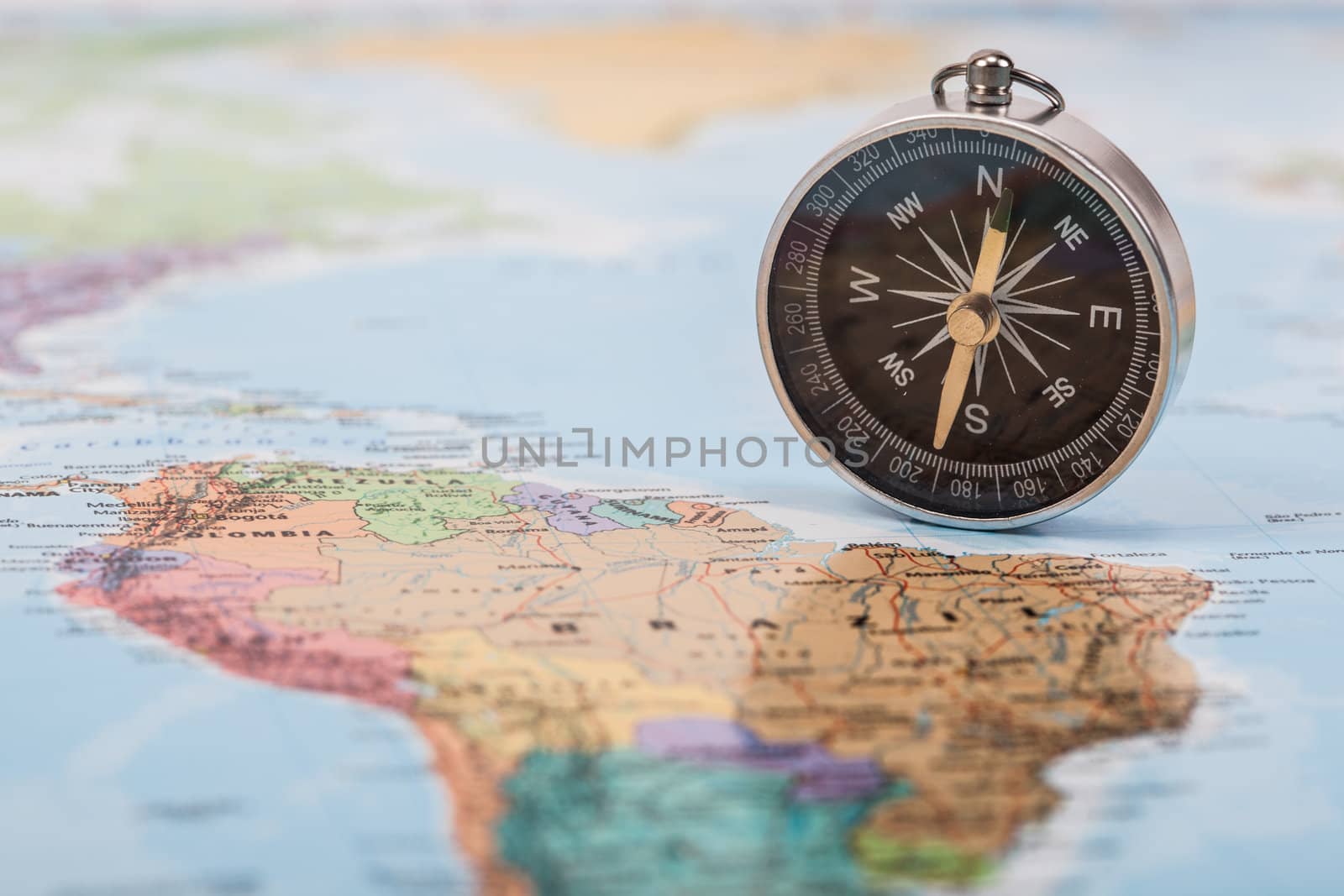 Map with Compass by Daniel_Wiedemann
