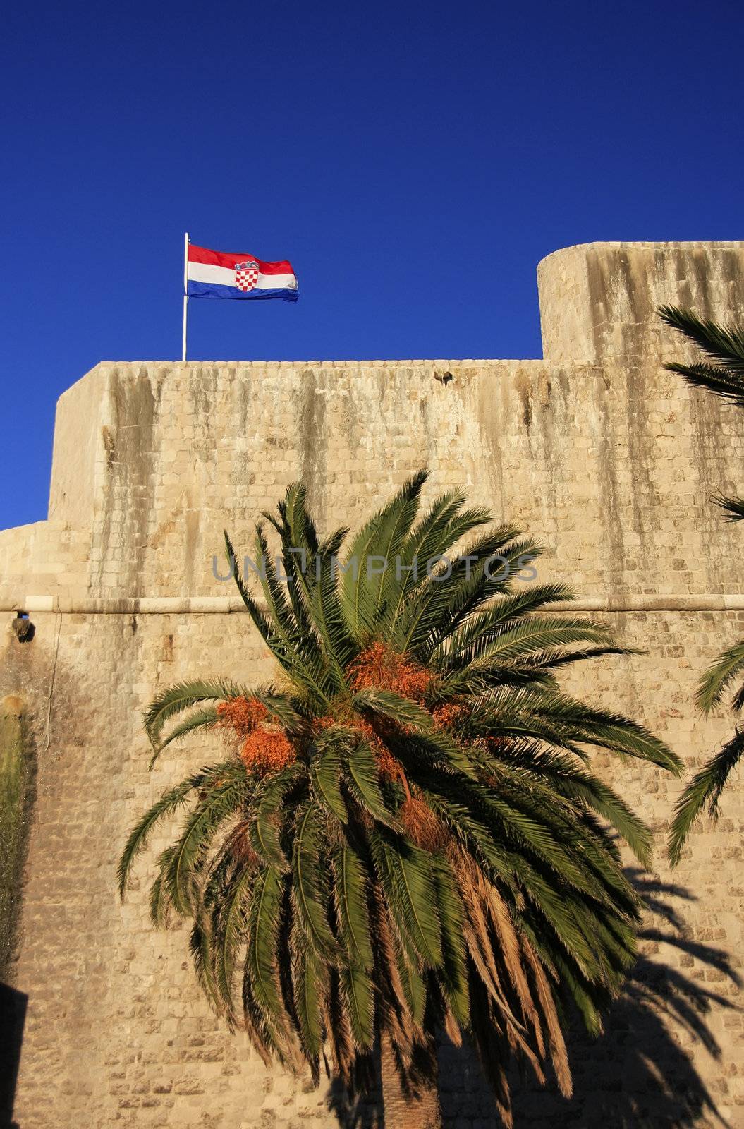 City walls of Dubrovnik, Croatia