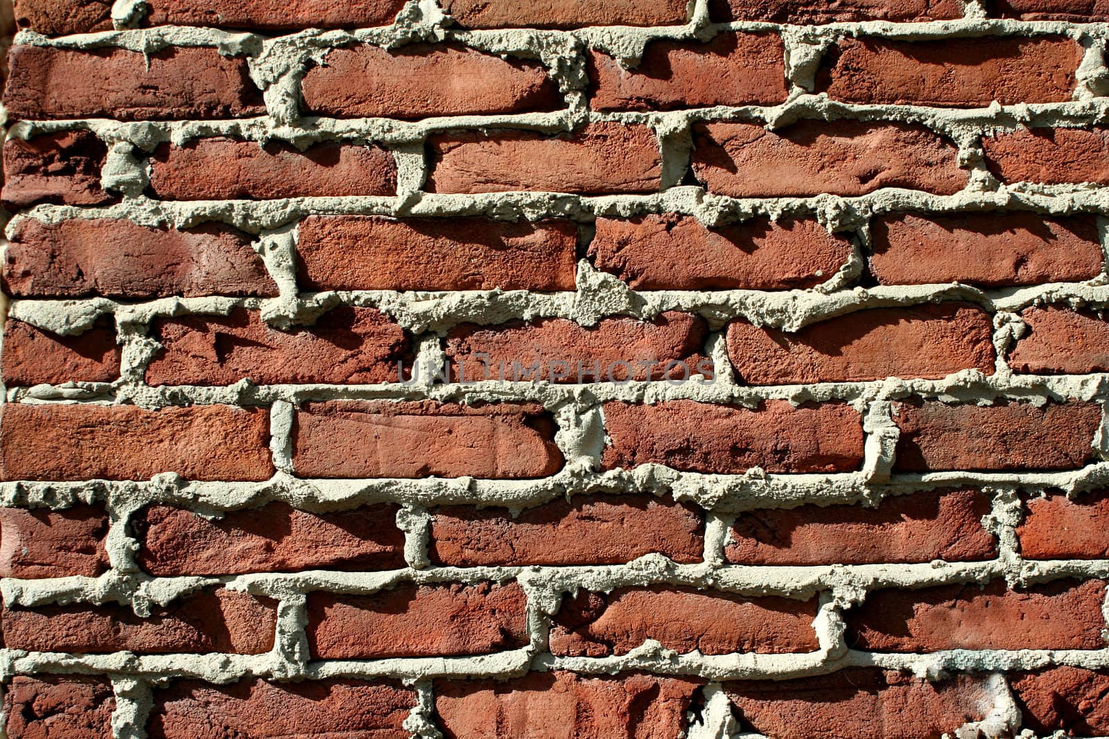 A Red brick wall background