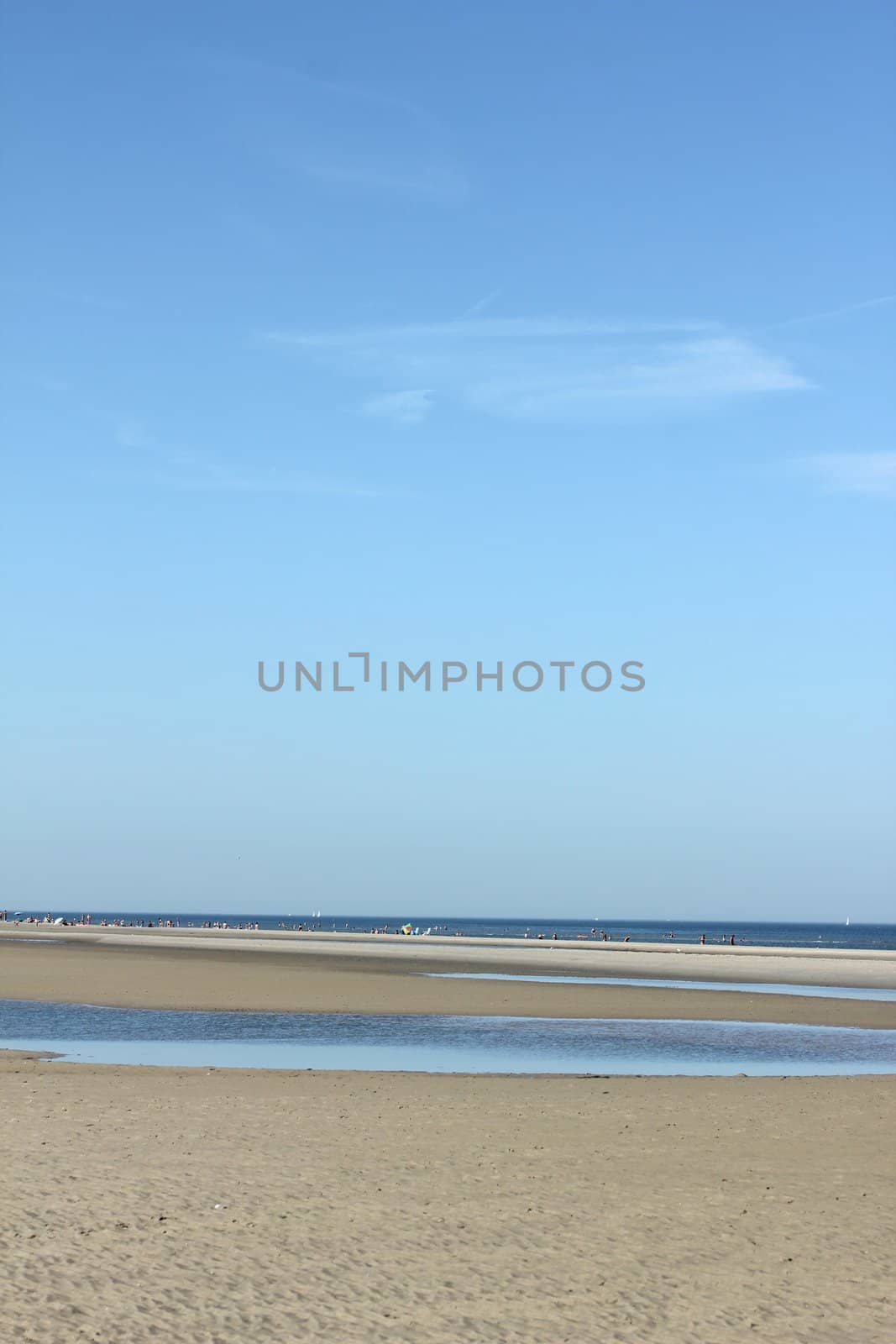 low tide coastline by Teka77