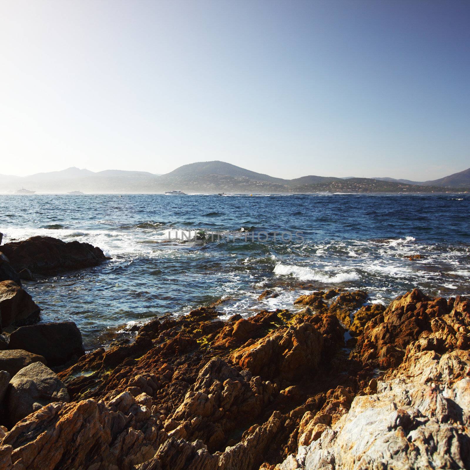 sea and rock