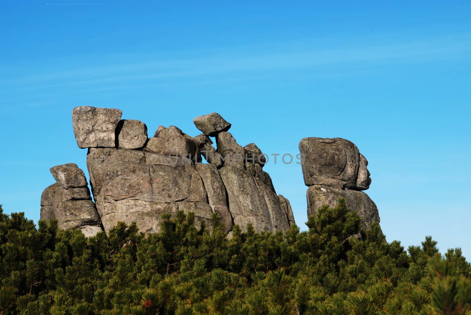 Rock monuments in Krkonose by drakodav