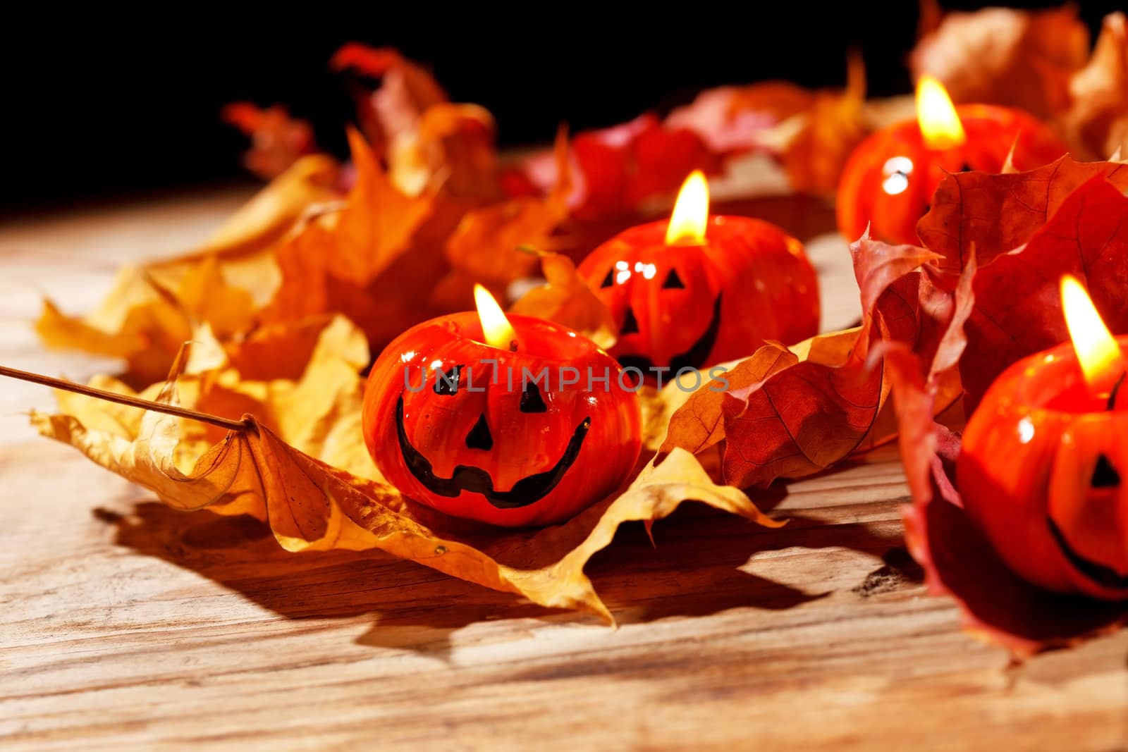 Halloween pumpkins by shebeko