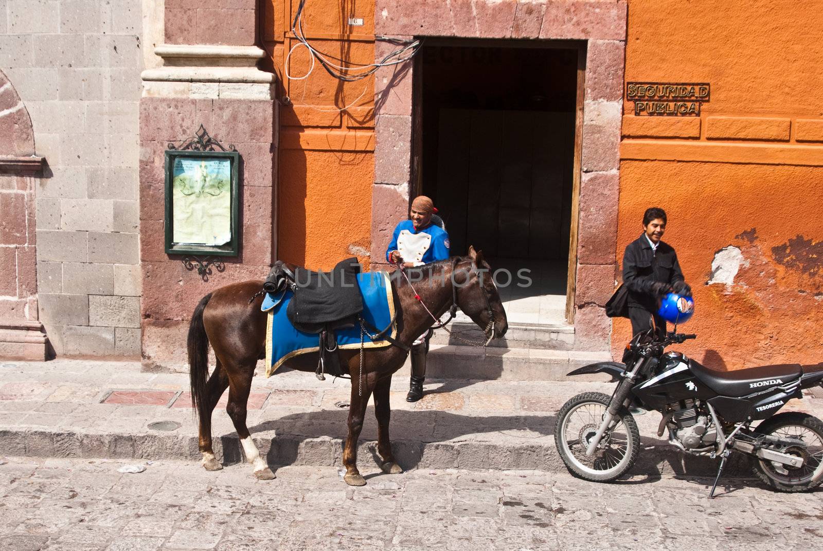 Old meets New San Miguel de Allende Mexico by emattil