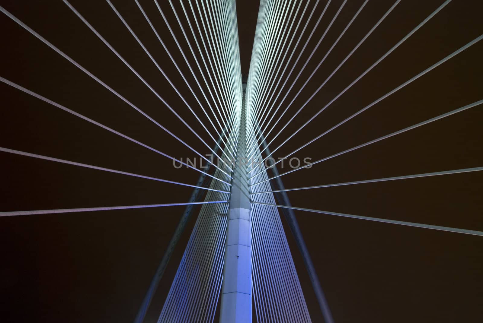 abstract bridge in putrajaya