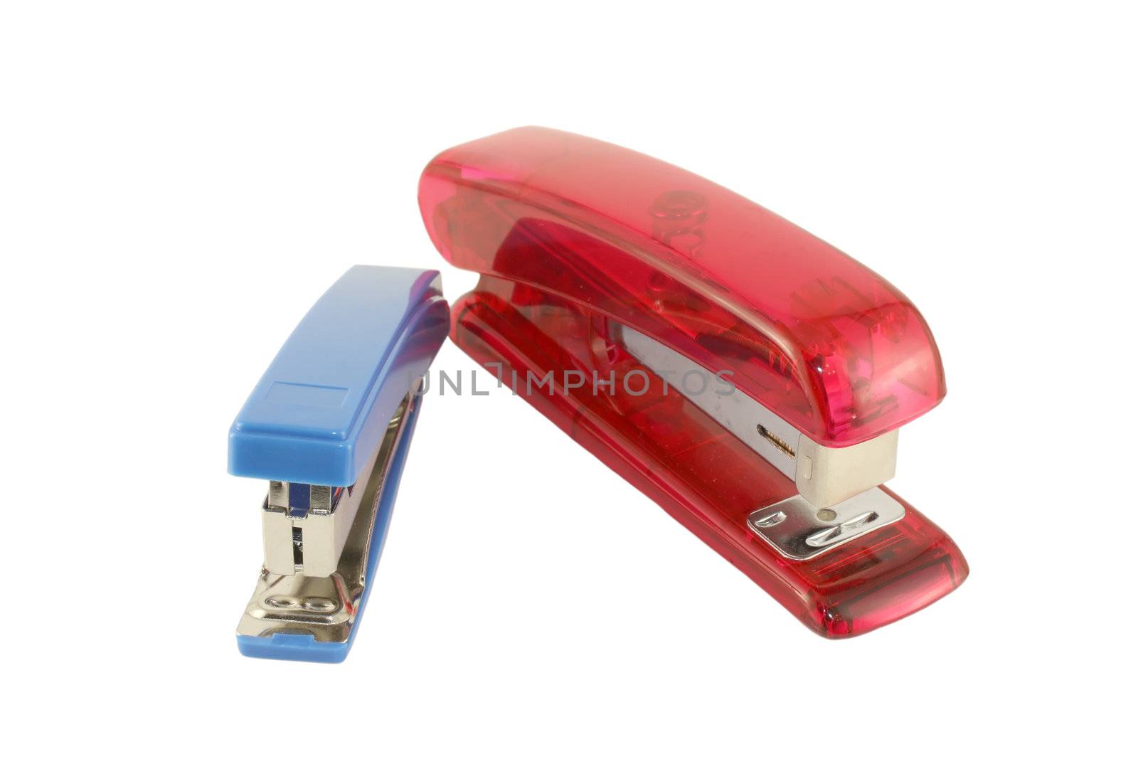 Blue and pink staplers by sergpet