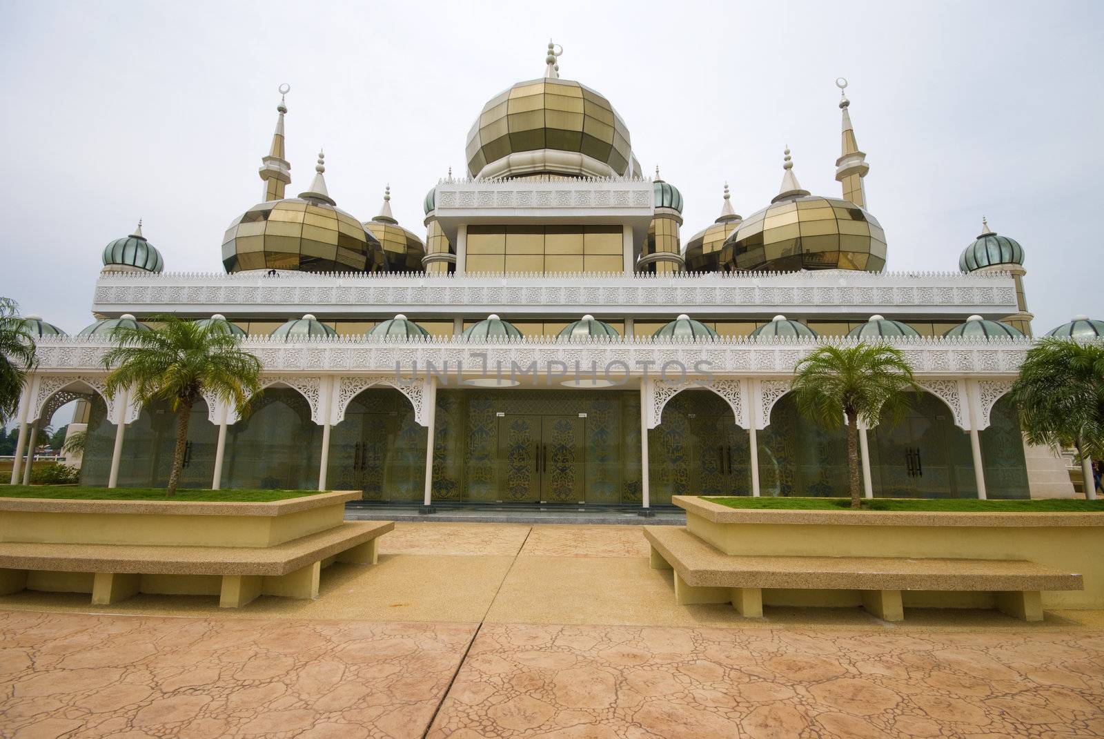 krystal mosque in terengganu, malaysia