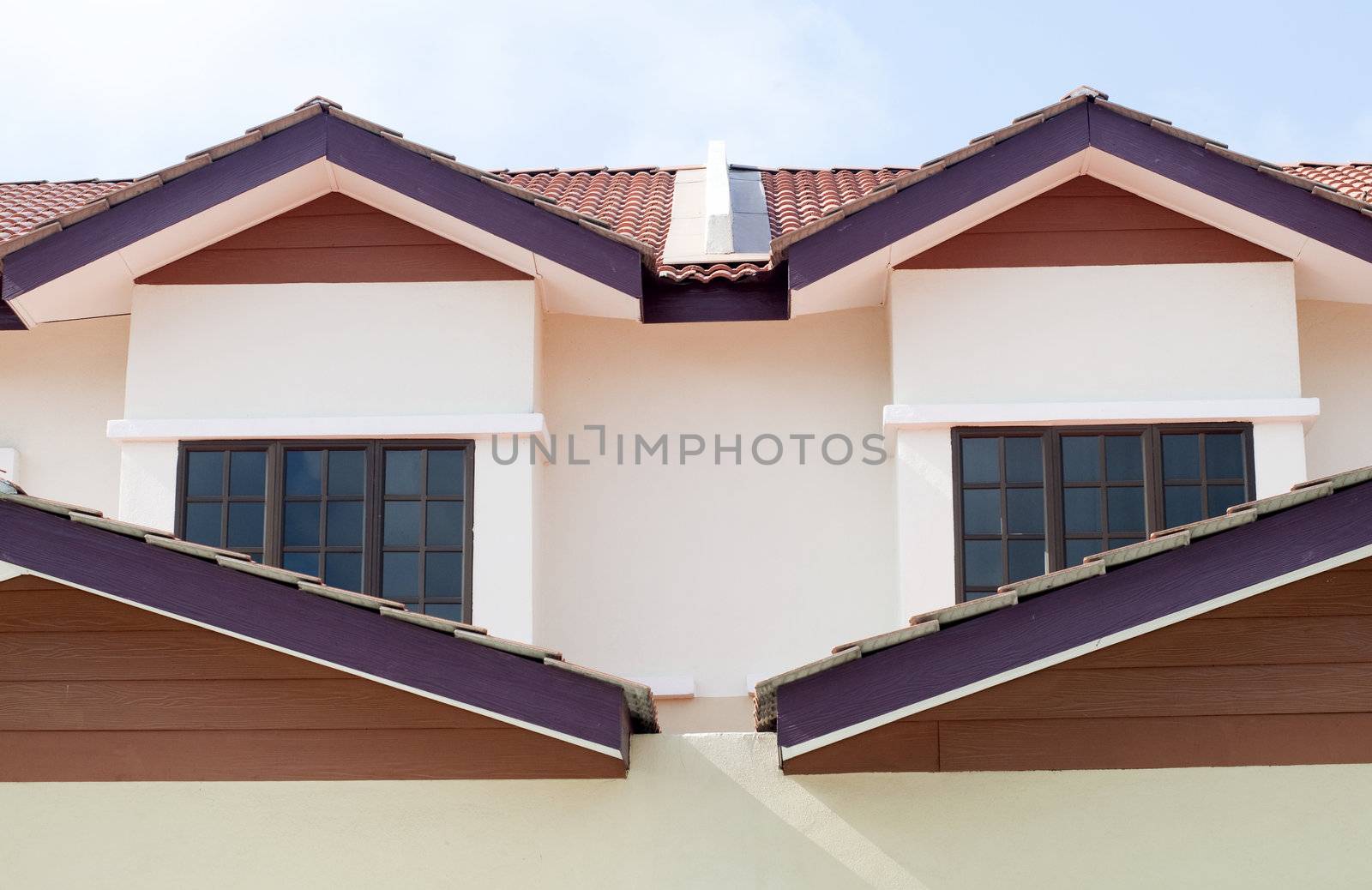 new houses for sale in malaysia with blue sky