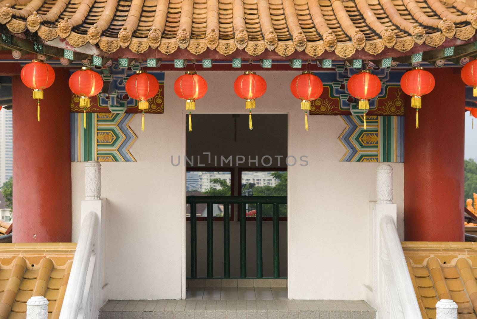 chinese temple thean hou gong in malaysia