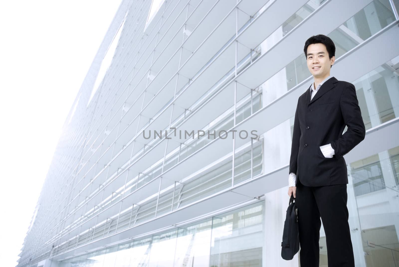 young asian business man by yuliang11