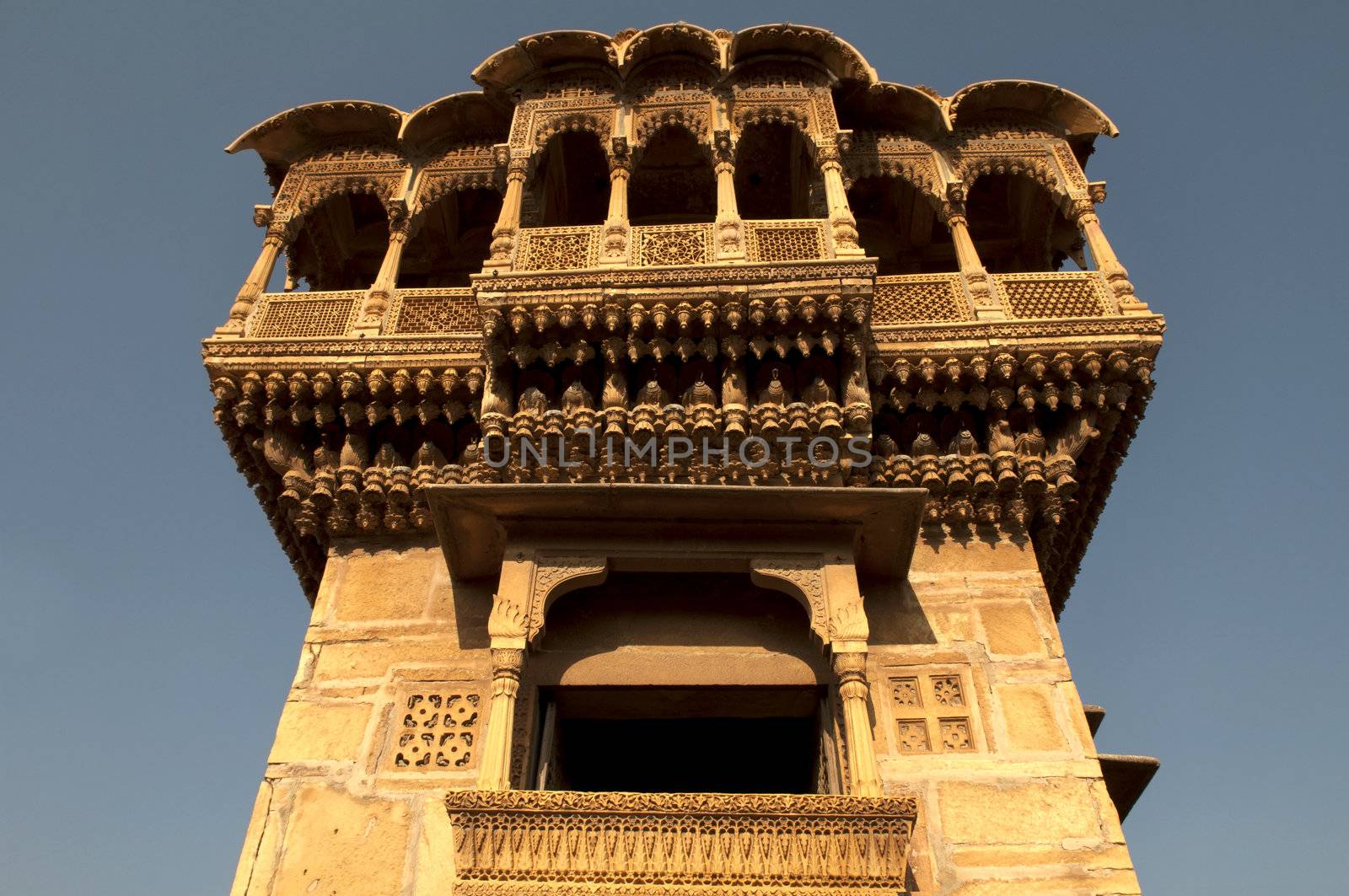 old ancient haveli at jaisalmer fort by yuliang11