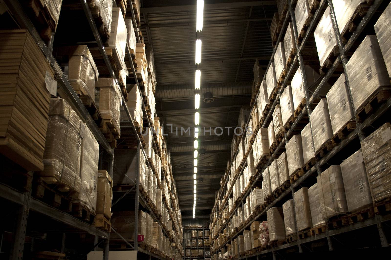 landspace photo of internal warehouse 