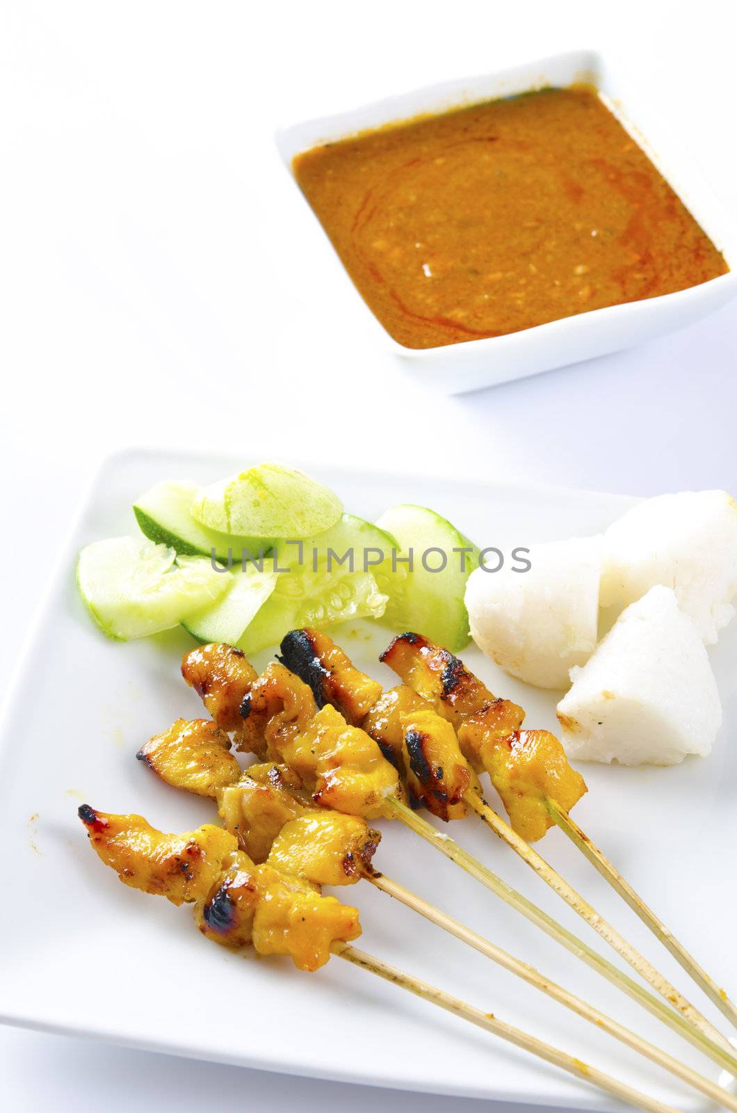 Chicken Satay malaysian food by yuliang11